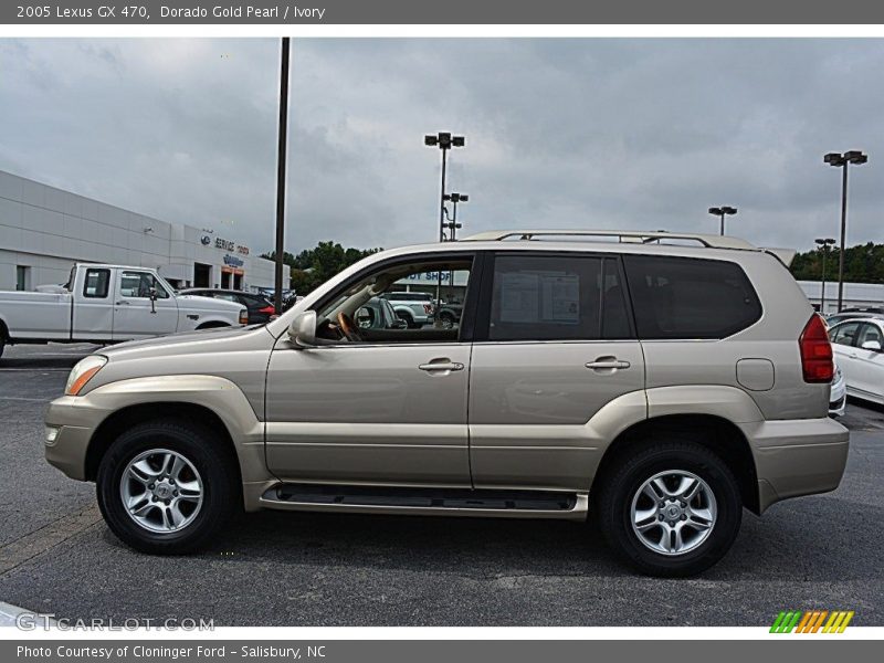 Dorado Gold Pearl / Ivory 2005 Lexus GX 470