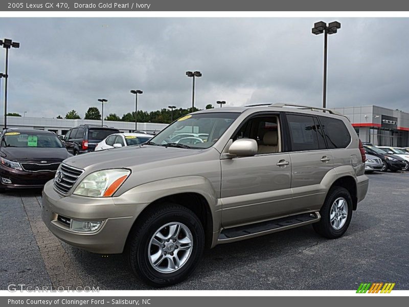 Dorado Gold Pearl / Ivory 2005 Lexus GX 470