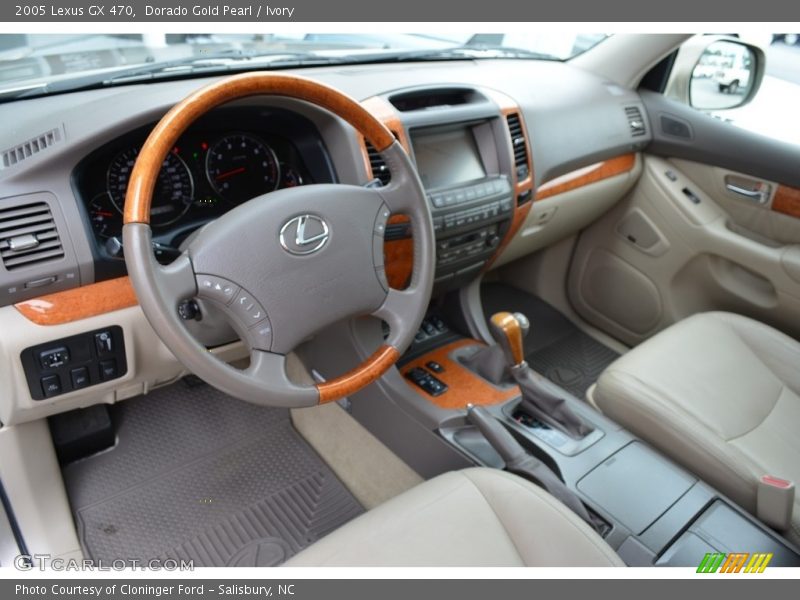 Dorado Gold Pearl / Ivory 2005 Lexus GX 470