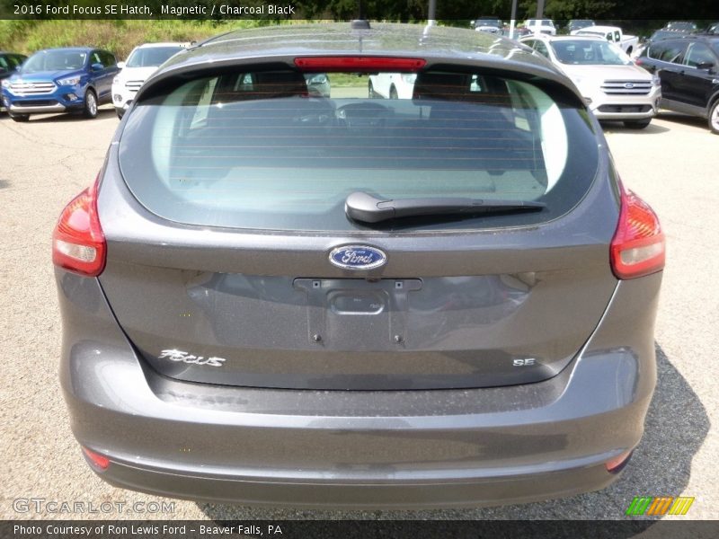 Magnetic / Charcoal Black 2016 Ford Focus SE Hatch