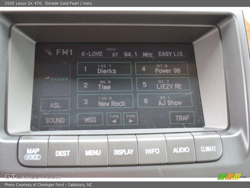 Dorado Gold Pearl / Ivory 2005 Lexus GX 470