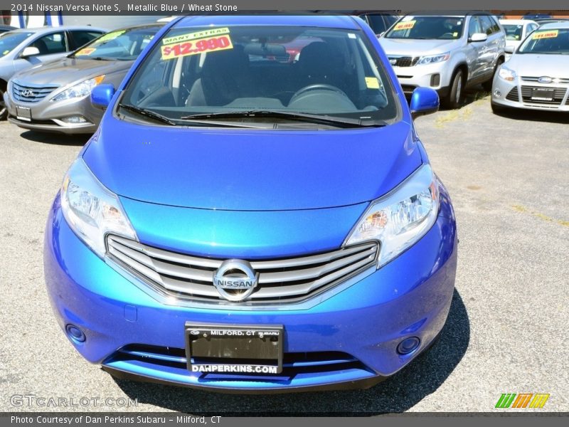 Metallic Blue / Wheat Stone 2014 Nissan Versa Note S