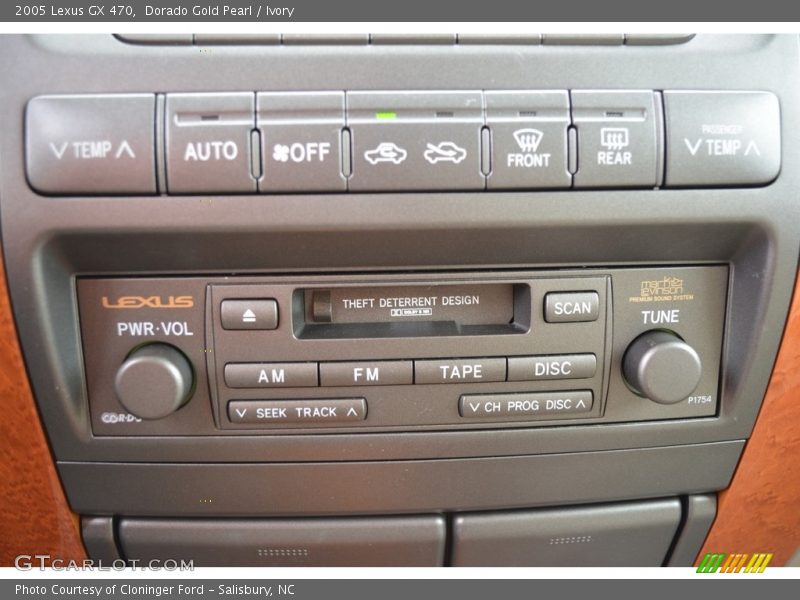 Dorado Gold Pearl / Ivory 2005 Lexus GX 470