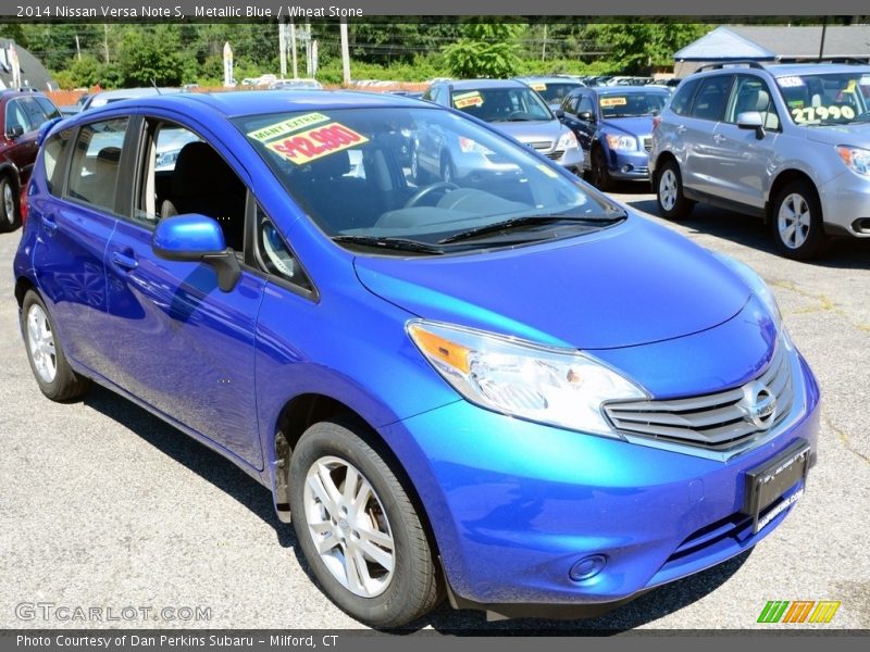 Metallic Blue / Wheat Stone 2014 Nissan Versa Note S
