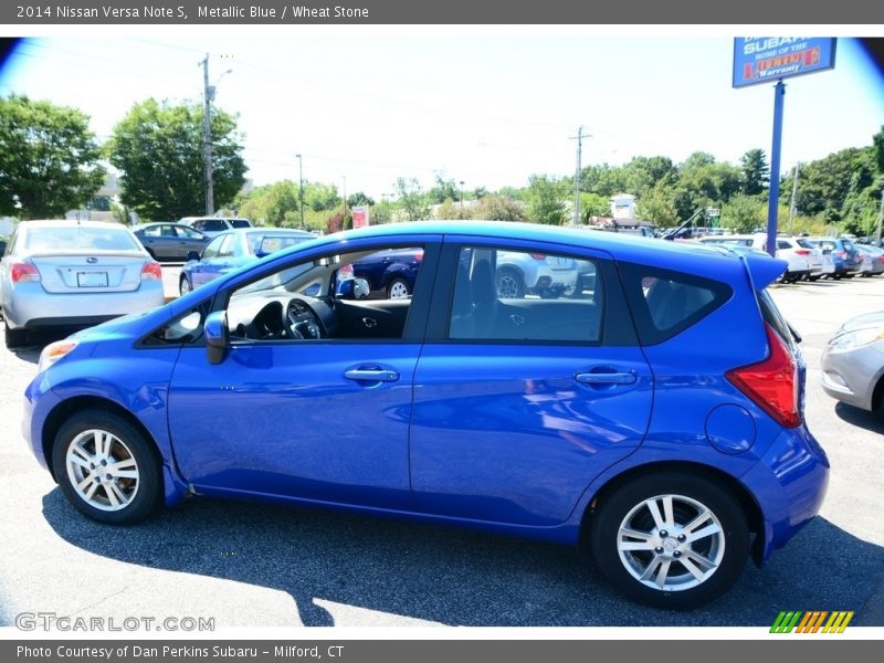 Metallic Blue / Wheat Stone 2014 Nissan Versa Note S