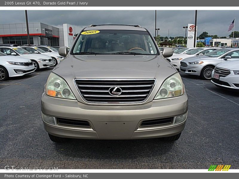 Dorado Gold Pearl / Ivory 2005 Lexus GX 470