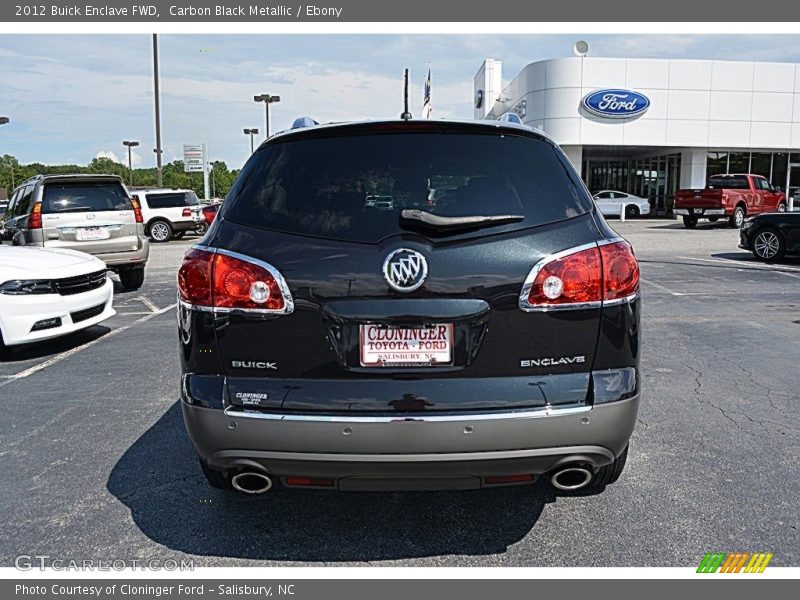 Carbon Black Metallic / Ebony 2012 Buick Enclave FWD