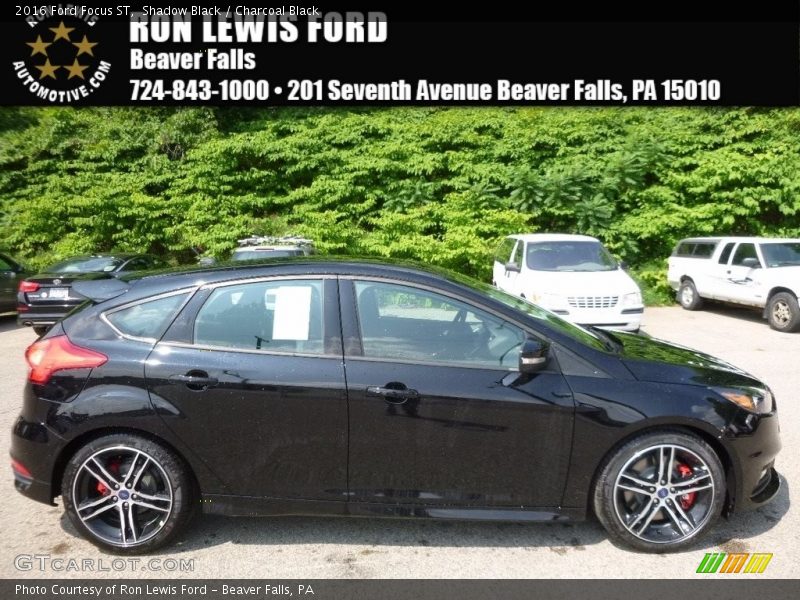 Shadow Black / Charcoal Black 2016 Ford Focus ST