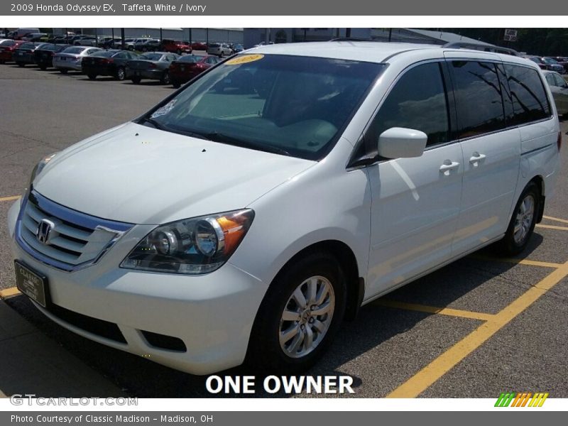 Taffeta White / Ivory 2009 Honda Odyssey EX