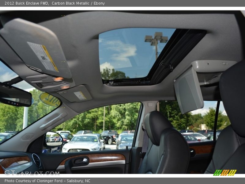 Carbon Black Metallic / Ebony 2012 Buick Enclave FWD