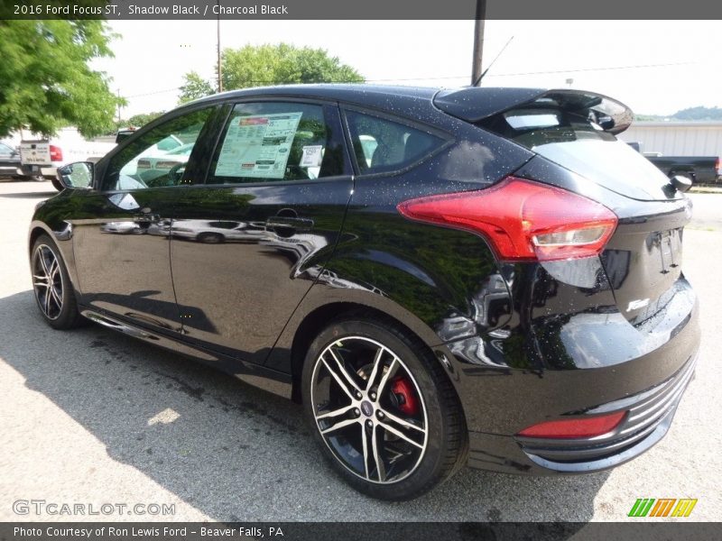 Shadow Black / Charcoal Black 2016 Ford Focus ST