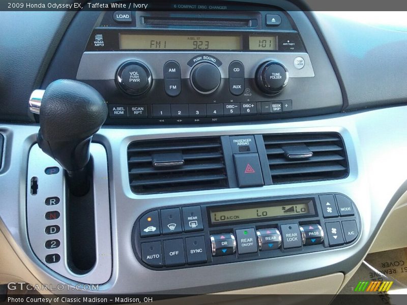 Taffeta White / Ivory 2009 Honda Odyssey EX