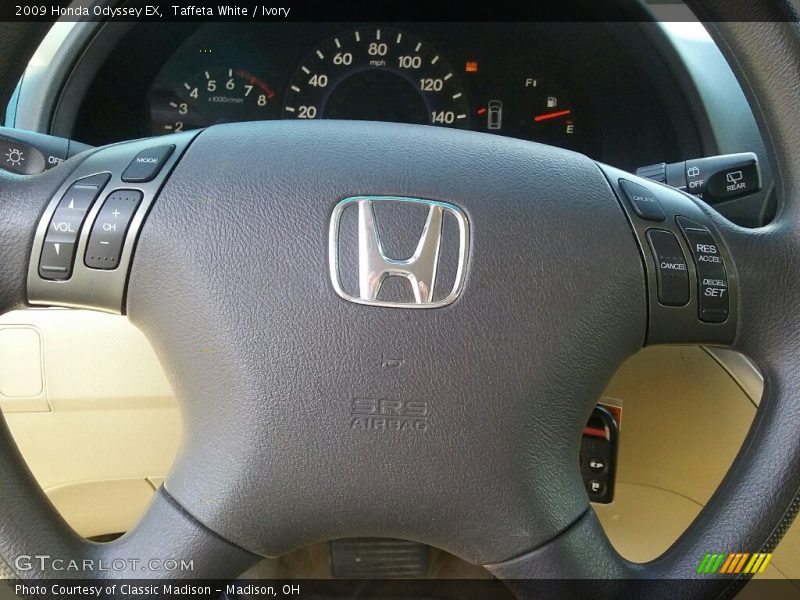 Taffeta White / Ivory 2009 Honda Odyssey EX