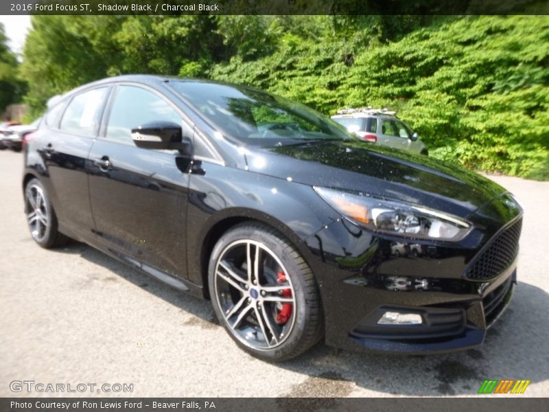 Shadow Black / Charcoal Black 2016 Ford Focus ST
