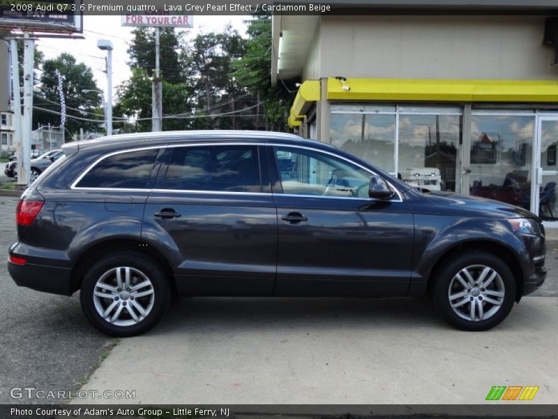 Lava Grey Pearl Effect / Cardamom Beige 2008 Audi Q7 3.6 Premium quattro