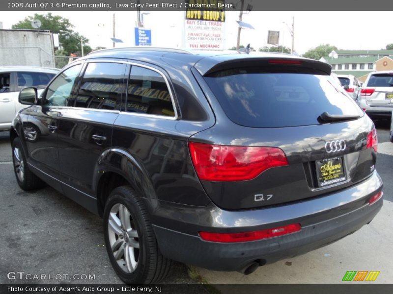 Lava Grey Pearl Effect / Cardamom Beige 2008 Audi Q7 3.6 Premium quattro