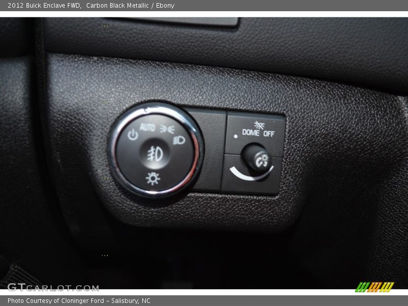 Carbon Black Metallic / Ebony 2012 Buick Enclave FWD