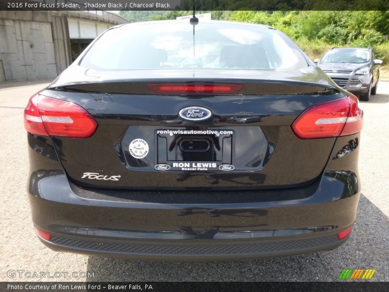 Shadow Black / Charcoal Black 2016 Ford Focus S Sedan