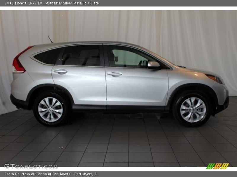 Alabaster Silver Metallic / Black 2013 Honda CR-V EX