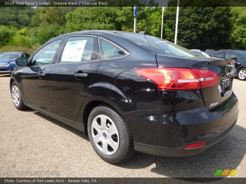 Shadow Black / Charcoal Black 2016 Ford Focus S Sedan