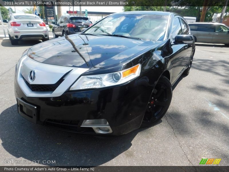 Crystal Black Pearl / Ebony Black 2011 Acura TL 3.7 SH-AWD Technology