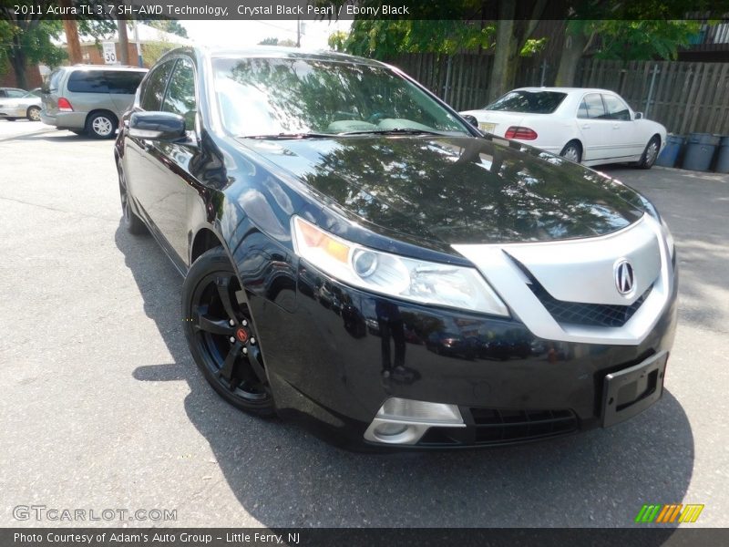 Crystal Black Pearl / Ebony Black 2011 Acura TL 3.7 SH-AWD Technology