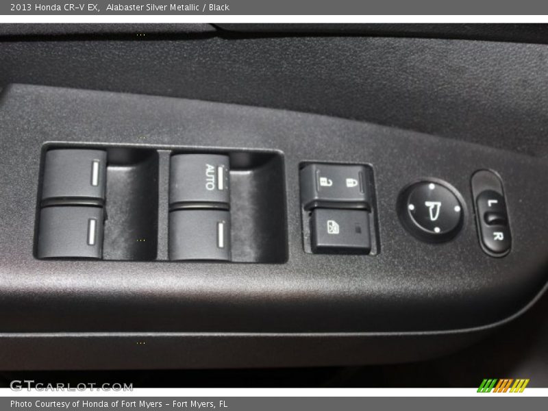 Alabaster Silver Metallic / Black 2013 Honda CR-V EX