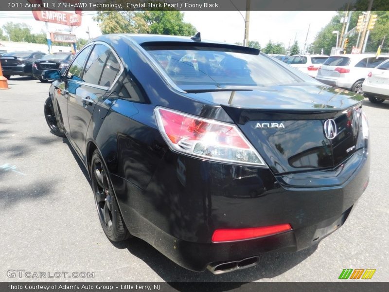 Crystal Black Pearl / Ebony Black 2011 Acura TL 3.7 SH-AWD Technology