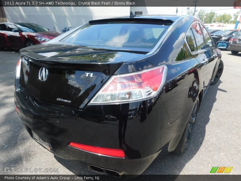 Crystal Black Pearl / Ebony Black 2011 Acura TL 3.7 SH-AWD Technology
