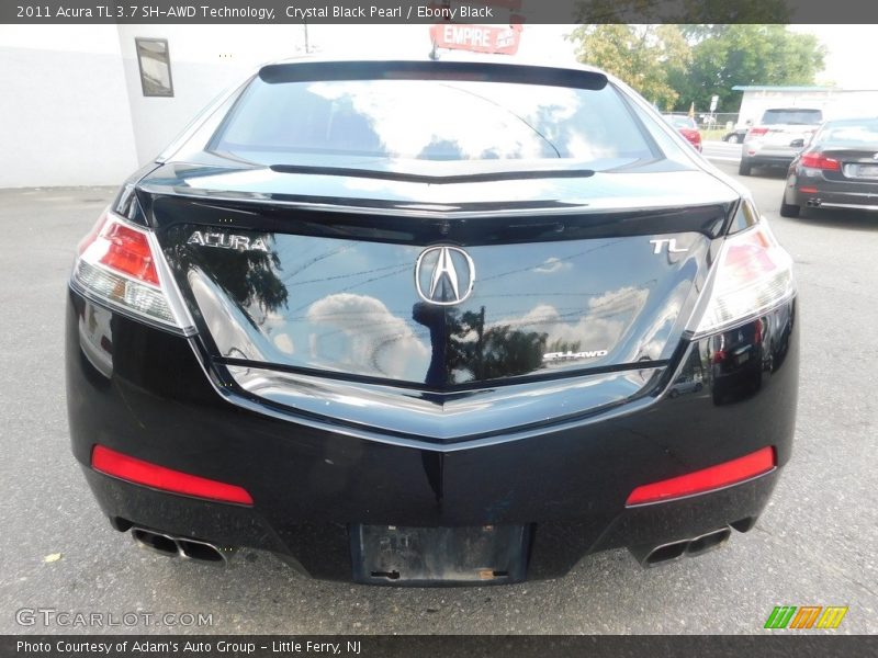Crystal Black Pearl / Ebony Black 2011 Acura TL 3.7 SH-AWD Technology
