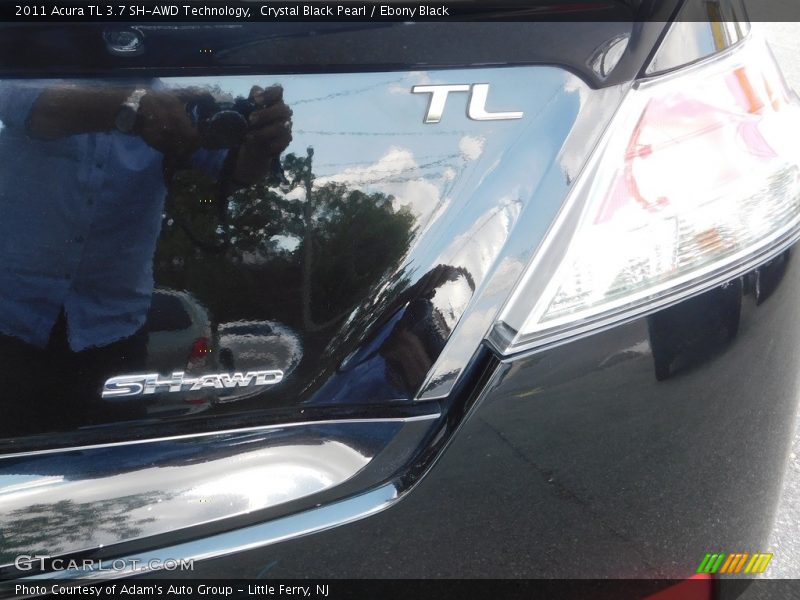 Crystal Black Pearl / Ebony Black 2011 Acura TL 3.7 SH-AWD Technology