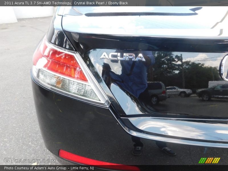 Crystal Black Pearl / Ebony Black 2011 Acura TL 3.7 SH-AWD Technology