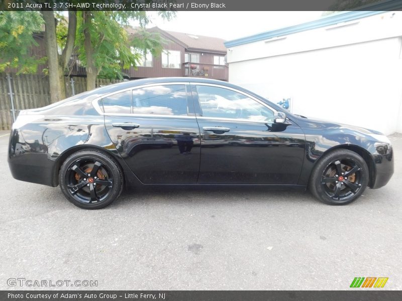 Crystal Black Pearl / Ebony Black 2011 Acura TL 3.7 SH-AWD Technology