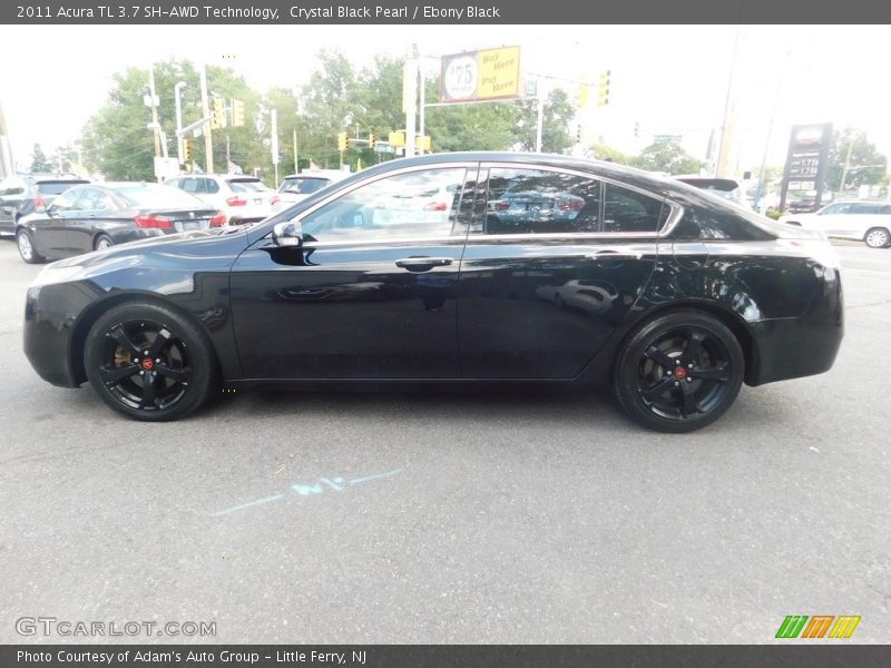 Crystal Black Pearl / Ebony Black 2011 Acura TL 3.7 SH-AWD Technology