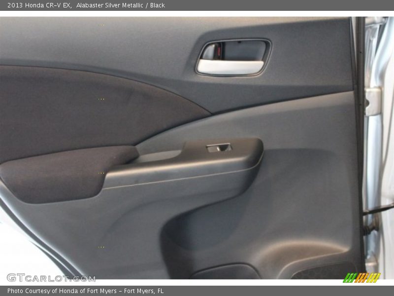 Alabaster Silver Metallic / Black 2013 Honda CR-V EX