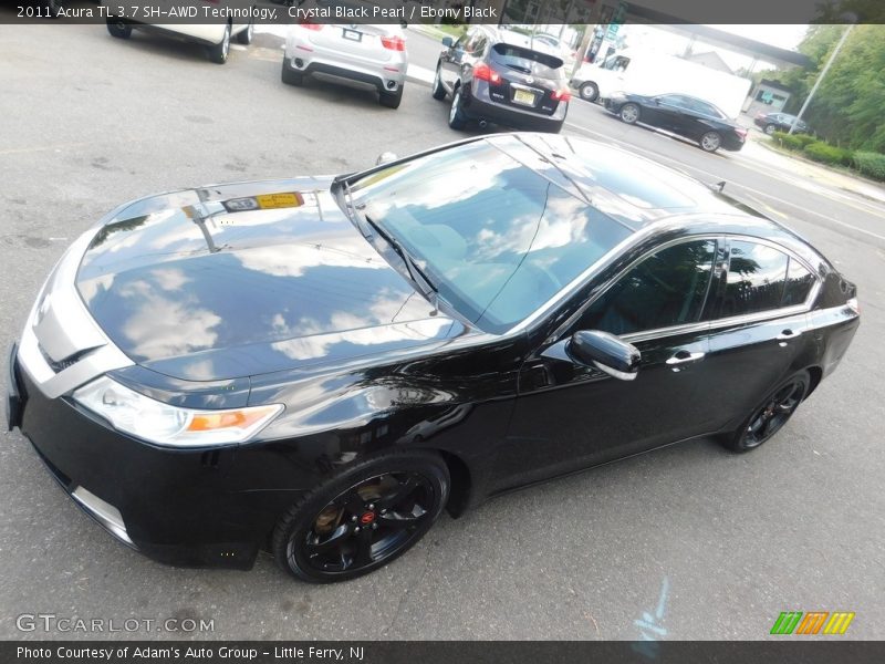 Crystal Black Pearl / Ebony Black 2011 Acura TL 3.7 SH-AWD Technology