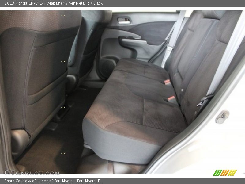 Alabaster Silver Metallic / Black 2013 Honda CR-V EX