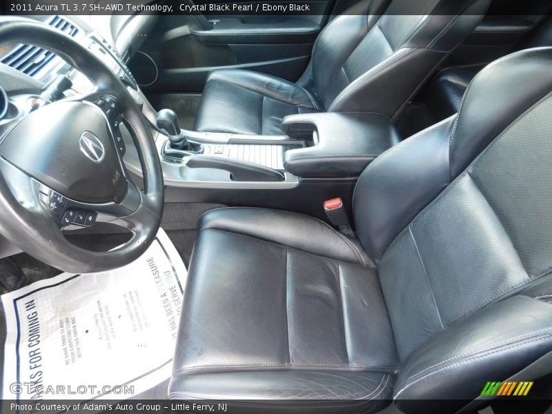 Crystal Black Pearl / Ebony Black 2011 Acura TL 3.7 SH-AWD Technology