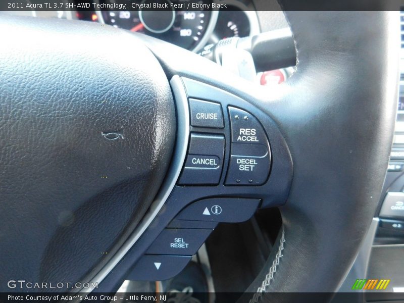 Crystal Black Pearl / Ebony Black 2011 Acura TL 3.7 SH-AWD Technology