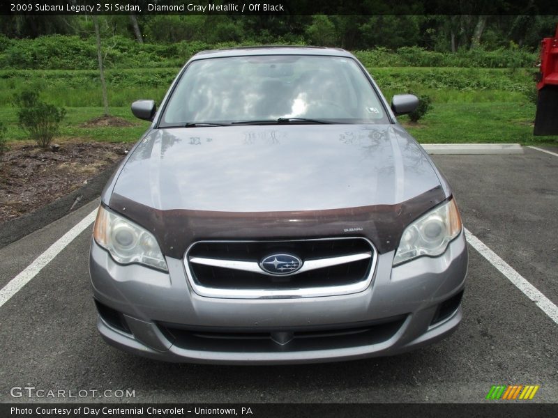 Diamond Gray Metallic / Off Black 2009 Subaru Legacy 2.5i Sedan