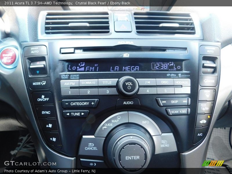 Crystal Black Pearl / Ebony Black 2011 Acura TL 3.7 SH-AWD Technology