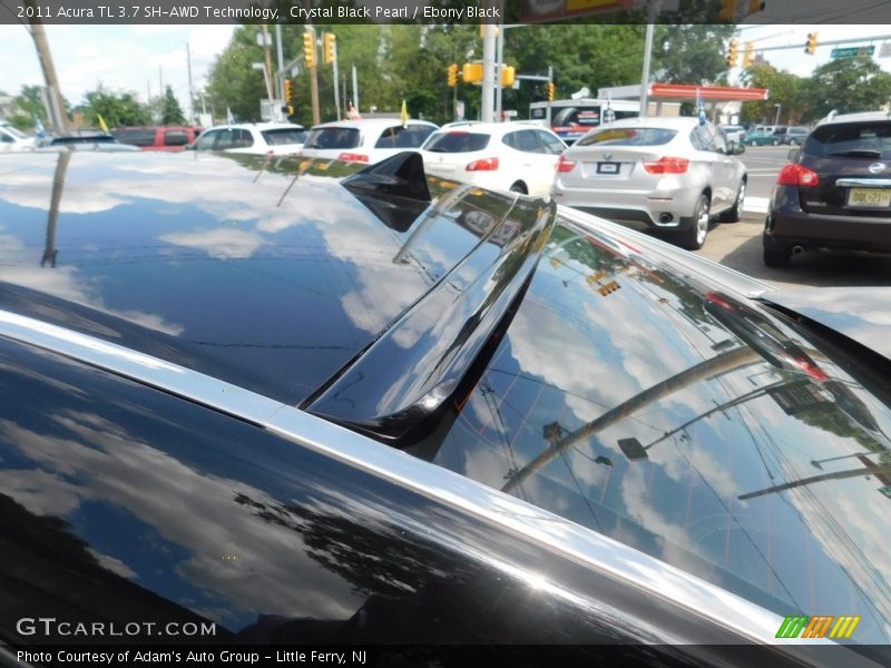 Crystal Black Pearl / Ebony Black 2011 Acura TL 3.7 SH-AWD Technology