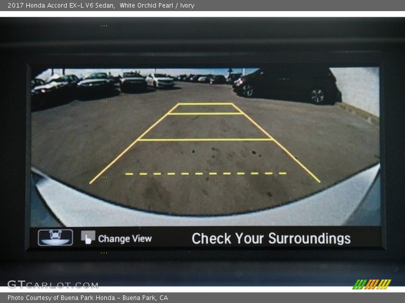 White Orchid Pearl / Ivory 2017 Honda Accord EX-L V6 Sedan