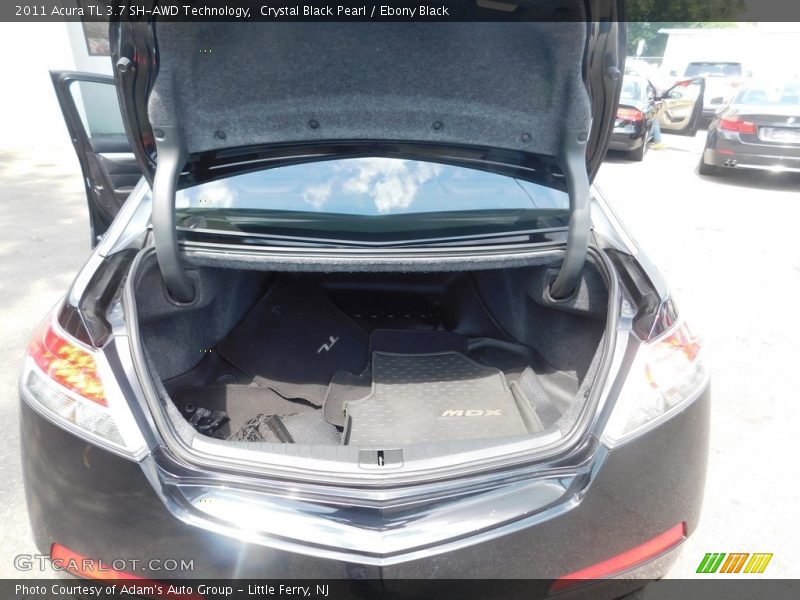 Crystal Black Pearl / Ebony Black 2011 Acura TL 3.7 SH-AWD Technology