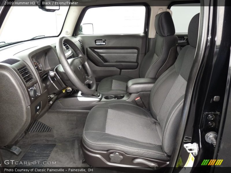  2009 H3 T Ebony/Pewter Interior