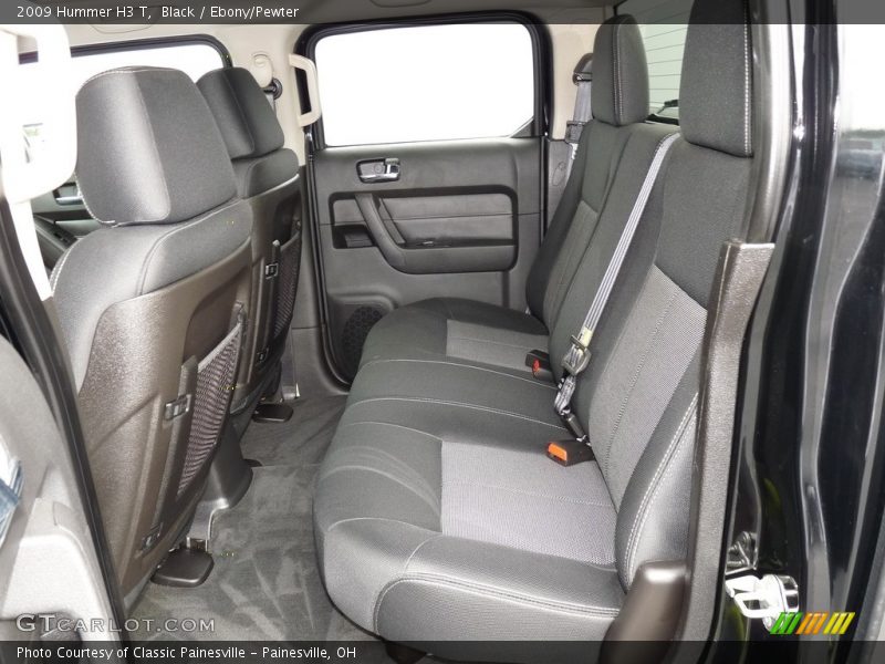 Rear Seat of 2009 H3 T