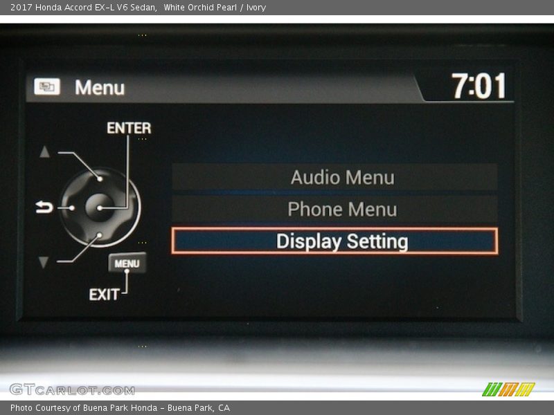 White Orchid Pearl / Ivory 2017 Honda Accord EX-L V6 Sedan