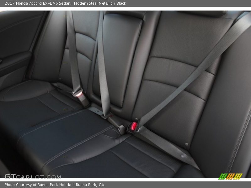 Modern Steel Metallic / Black 2017 Honda Accord EX-L V6 Sedan