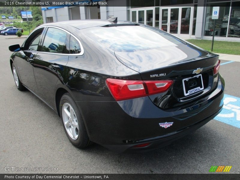 Mosaic Black Metallic / Jet Black 2016 Chevrolet Malibu LS