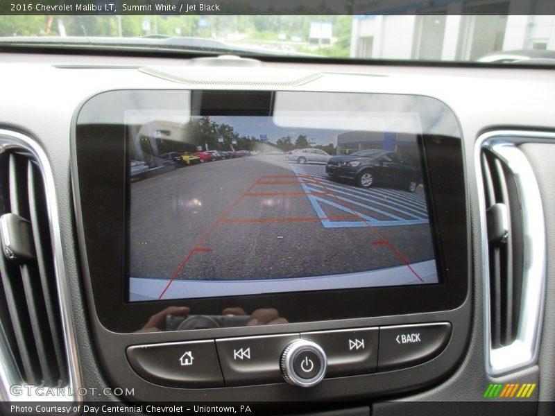 Summit White / Jet Black 2016 Chevrolet Malibu LT